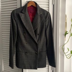 ETRO checkers jacket, sz 6